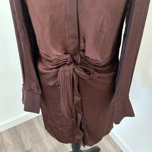 STEVE MADDEN TIE CURIOUS MINI CHICORY COFFEE NEW WITH TAGS - Picture 7 of 14